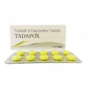 Tadapox 80mg 10顆裝 超級犀利士=犀利士(Tadalafil 20mg)+達泊西丁(Dapoxetine 60mg) 便宜 硬 持久